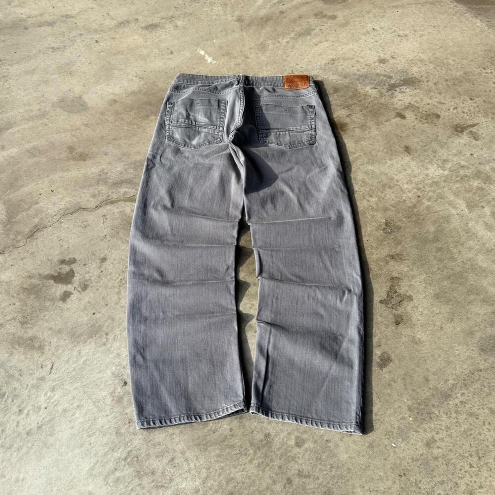 Grey Lee Straight Fit Straight Leg Jeans